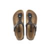 Birkenstock Мягкие Удобные Прочные Универсальные Толстая Подошва Дышащие Шлепанцы Унисекс Обувь Черный 0845251