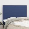 VidaXL Headboard Bedroom Furniture Bed Accessories Single Bed Heads Bed Frame Interior Blue 144x5x118/128 3116056