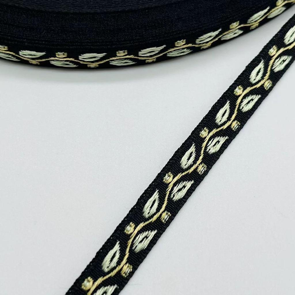 Bohemian Jacquard Webbing Hanfu Clothing Accessories Diy Accessories Hairpin Lace Belt