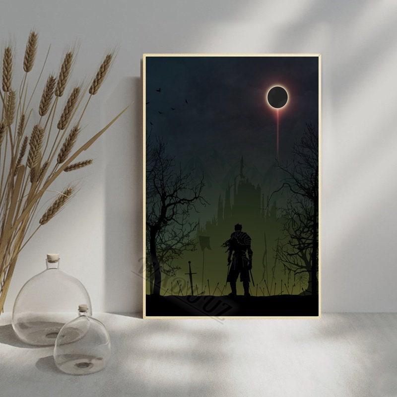 Classics Video Game Dark Souls 3 Character Canvas Painting Print Posters For Playroom Living Room Wall Home Decor Art Pictures