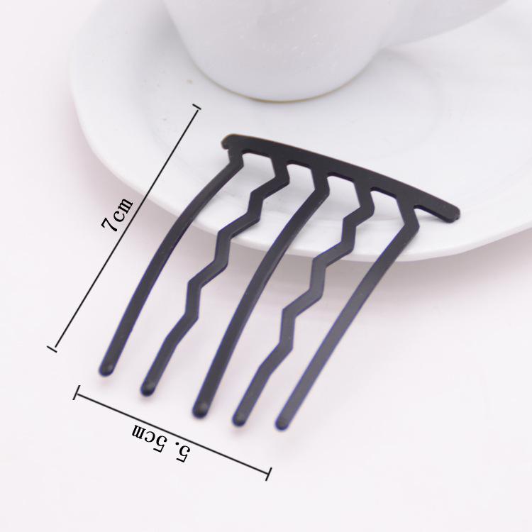 Набор шпилек U-образные заколки для волос, заколки для женщин и девочек, металлические черные заколки для волос, заколки для волос, аксессуары для укладки волос