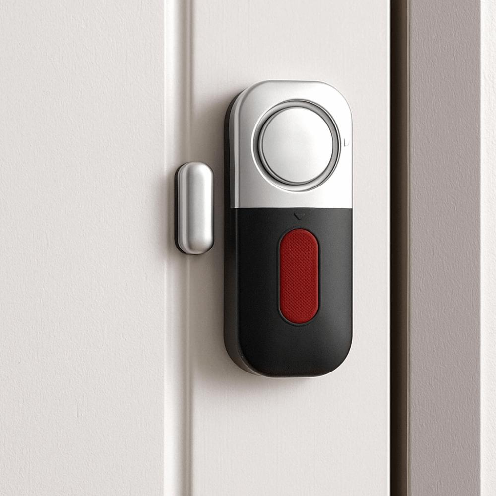 High Decibel Detector Burglar Alarm Magnetic Sensor High Decibel Alarm Windows