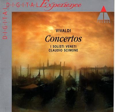 CD ВИВАЛЬДИ - I SOLISTI VENETI, КЛАУДИО - Концерты 4509974042 TELDEC 1994 Германия Классика Б/У