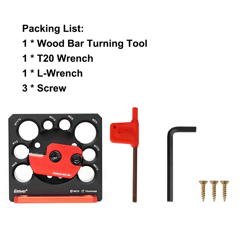 Набор приспособлений для изготовления шкантов из алюминиевого сплава, квадратный деревянный стержень для токарной обработки, круглый вспомогательный инструмент, твердосплавное лезвие с 8 различными диаметрами для токарной обработки