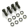 Universal Motorcycle Parts Motor Oil Cooler Adapter Fittings Screw Brake M8/M10 Screws With Gasket Oil Cooler Line Bolts Screws