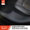 YZ For Tesla Model Y Juniper 2021-2025 Car Front Seat Track Protection Cover Rear Door Sill Anti Kick Plate Interior Decoration