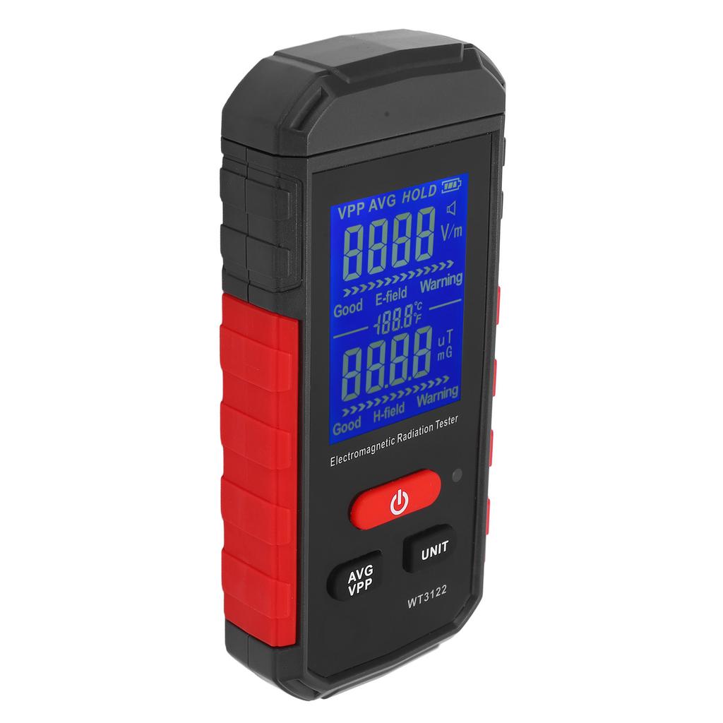 Radiation Detector Electric Field Magnetic Field Detection Data Lock Electromagnetic Radiation Meter