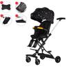 Efficient Foldable Baby Stroller With Adjustable Reclining Seat And Attractive Color Variants