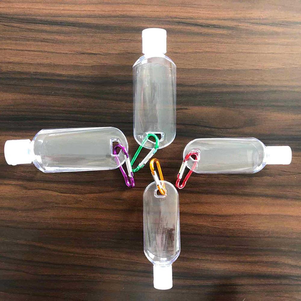 With Hook Plastic With Key Ring Spray bottle Hand soap Bottle Cosmetic Container Refillable Bottle