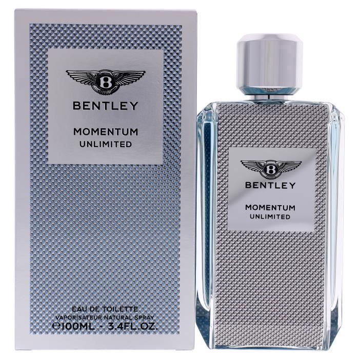 Eau de Toilette - Bentley - Momentum Unlimited - 100 ml - Parfum boisé - Pour homme