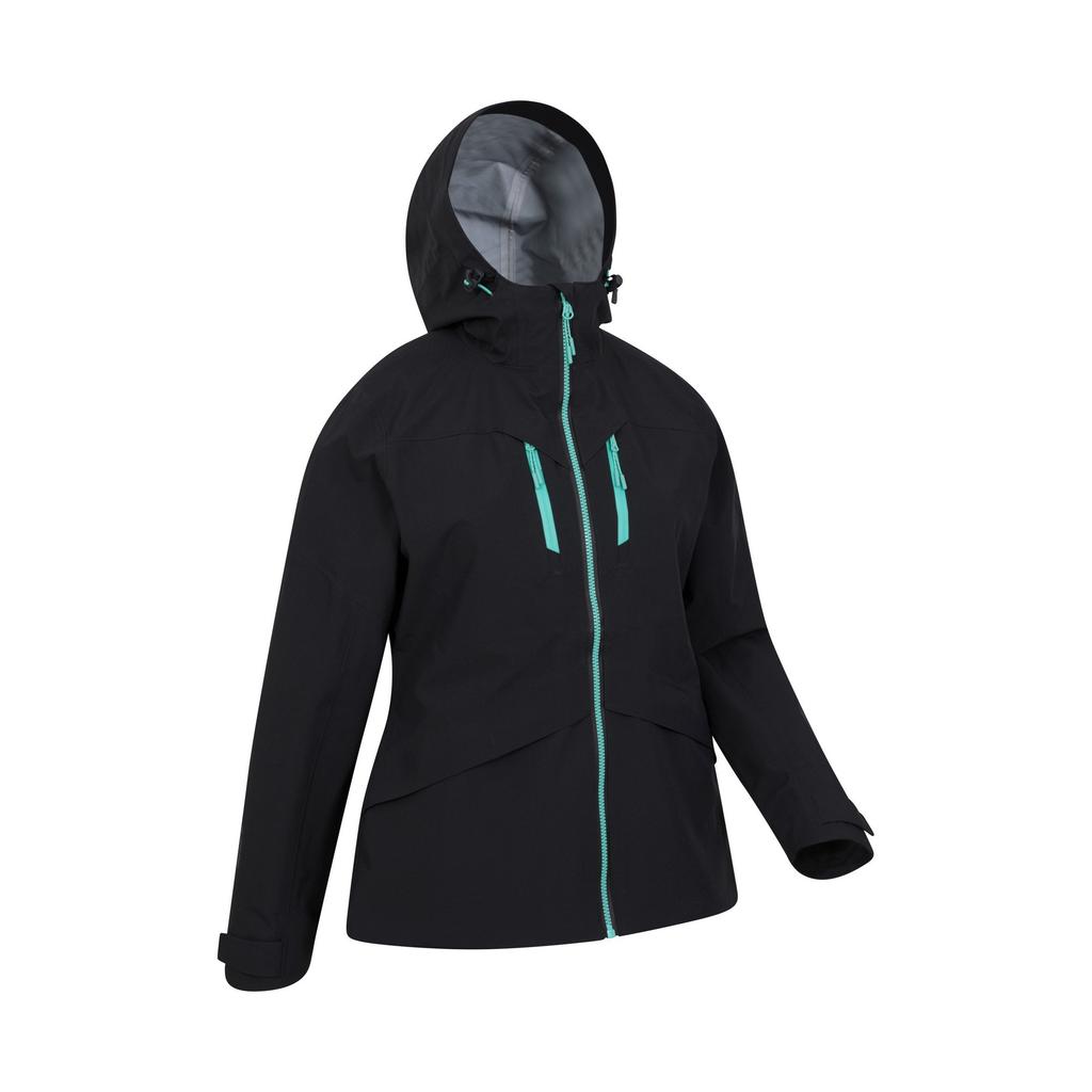 Mountain Warehouse Womens/Ladies Rhine Extreme 3 Layer Waterproof Jacket