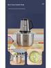 High-Power Multi-Functional Meat Grinder & Food Processor - Dough, Chili, Garlic, Ginger, Meat Paste