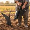 Trenching Plow Attachment Adjustable with Mounting Bar Welded for SmallScale