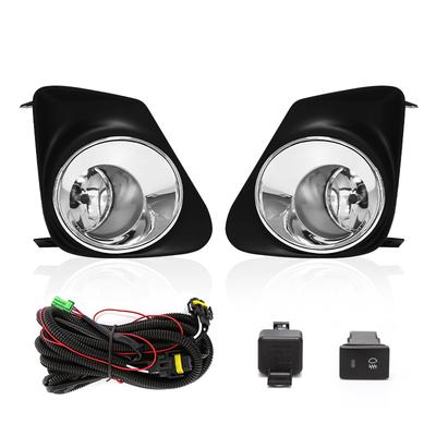 Для Toyota Corolla Altis 2011 2012 2013 Противотуманные фары Дневные ходовые огни Хромированные провода Реле переключателя