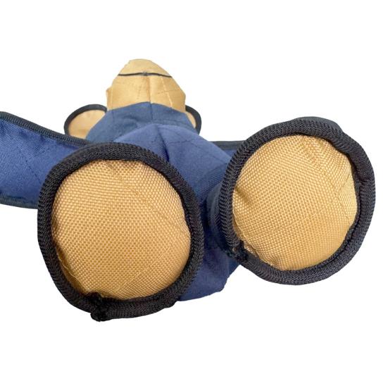 Небьющаяся игрушка для жевания медведя для агрессивных любителей жевать, небьющаяся мягкая игрушка-медведь, интерактивная пищащая игрушка для маленьких, средних и больших собак