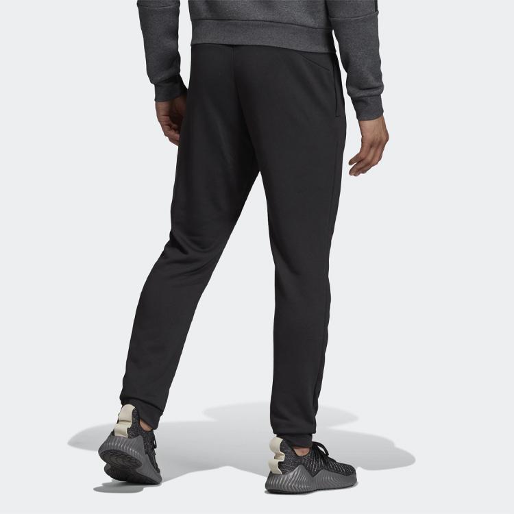 adidas Спортивные повседневные трикотажные брюки мужские низ черный EI5564