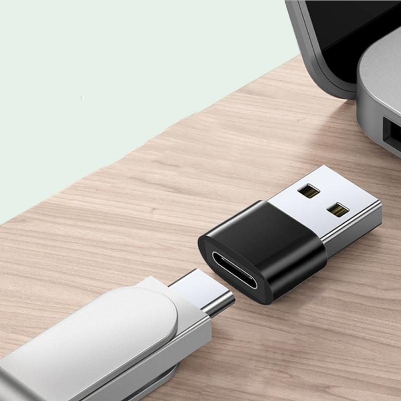 Адаптер USB на Type C Адаптер Type C на USB для мобильного телефона Разъем Male на Female Конвертер USB C Конвертер USB Type-C для ПК Ноутбуков