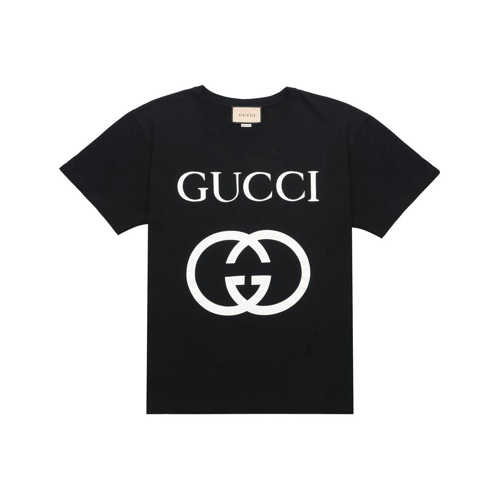 Gucci Футболка с принтом Interlocking Gg 493117-X3Q35-1289