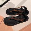 Retro Rope Women Sandals Ladies Casual Flat Shoes Summer Beach Flats Sandalias Holiday Vacation Flip Flops