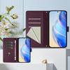 Чехол-кошелек из кожи для iPhone, прочный кожаный держатель для карт с блокировкой RFID, противоударный защитный чехол-книжка с подставкой для iPhone 16, 15, 14, 13, 12 Pro Max SE4