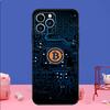 Смешной Чехол с Монетами Bitcoin для iPhone 16 15 13 14 Pro 12 11 14 Pro Max Plus XR XS Max X 12 13 Mini SE2 Защитный Чехол