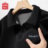 MINISO Heavyweight Fleece Half-Zip Stand Collar Sweatshirt