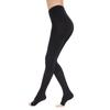 1 Pair Compression Socks Pressure Level 2 Open Toe Pantyhose Unisex Stress Relief Compression Stockings