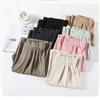 Summer Thin High Waist Suit Wide-leg Pants Women Straight Loose Trousers