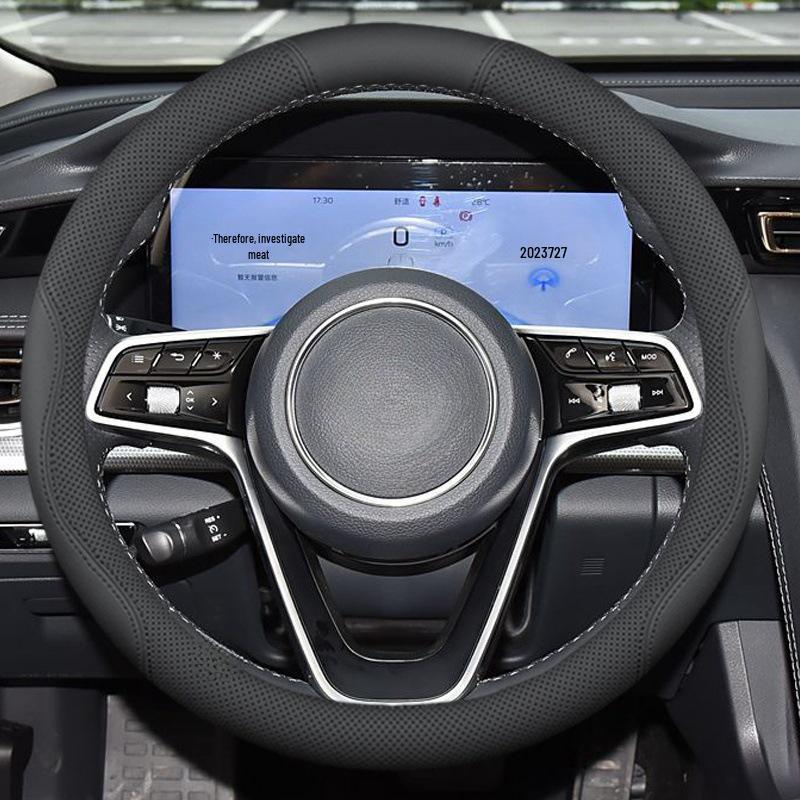 Ideal Steering Wheel Cover: Ultra-thin Genuine Leather, Fits L6L7, L8L9, Ideal ONE 2025 Model, All-Season Use