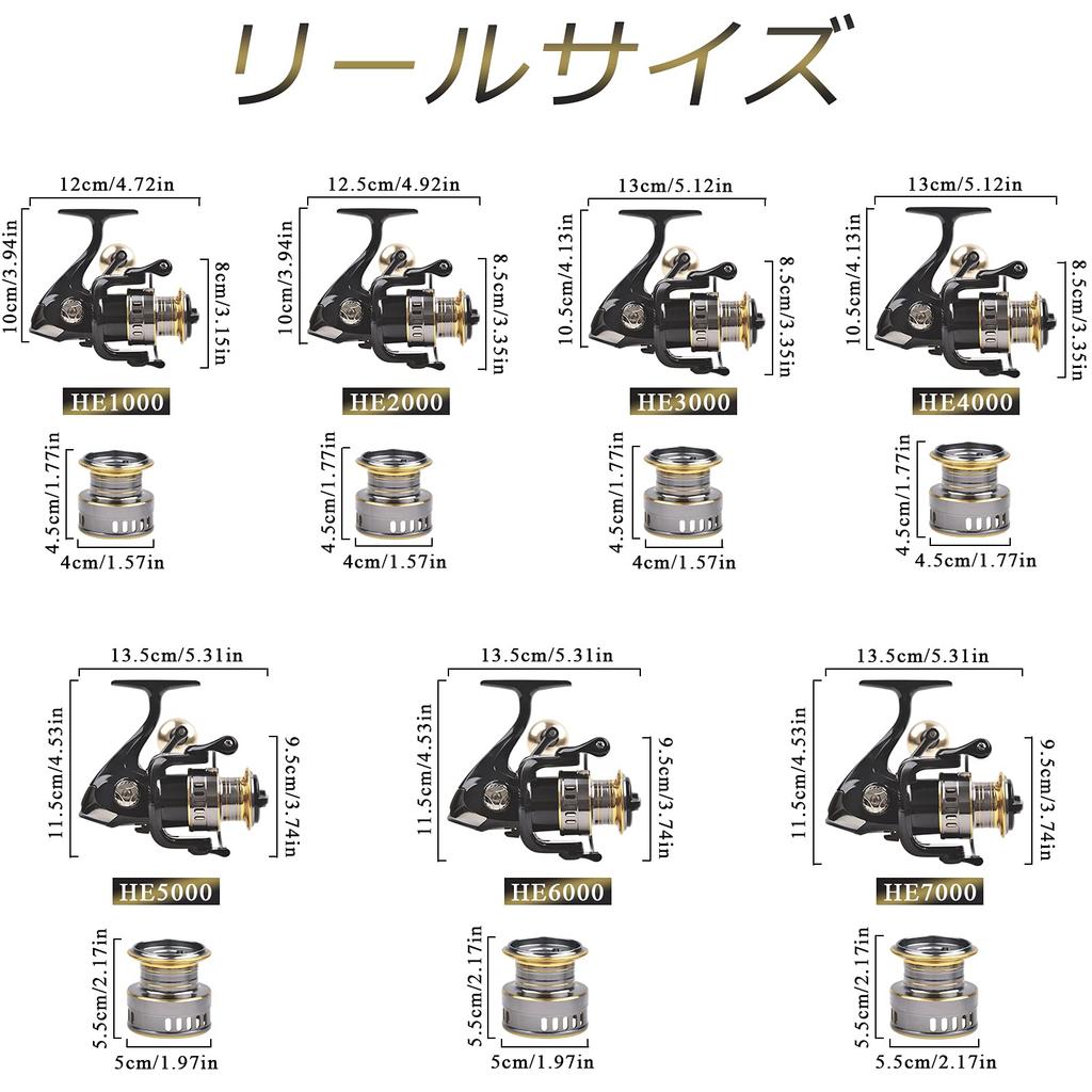 SHADDOCK Spinning Reel, Sea Fishing, 3000, Long-distance Casting Reel, Bass, Sea Bass, Jigging, Perfect for Beginners, All Metal, 12BB, 5.2:1, Shock