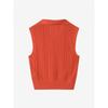 Cc Collect Notch Neck Collar Knit Vest C252ksb031