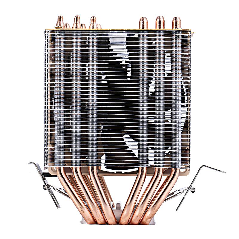 QiuzAim Efficient CPU Cooler Fan pc Processor Twin Towers Radiator 6 Heat Pipe install LGA115x 1200 1700 1366 AMD am3 am4 am5 i5
