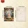 32pcs, Birthday Series Postcards, Cartoon, Birthday/Anniversary Gifts, Collectibles, Suitable for Gift Giving, Can Be Mailed.