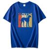 Vintage Sloughi Dog Funny Graphic T Shirts Cotton Short Sleeve Tshirts Unisex Summer New Shirts And Tshirts Print T Shirt