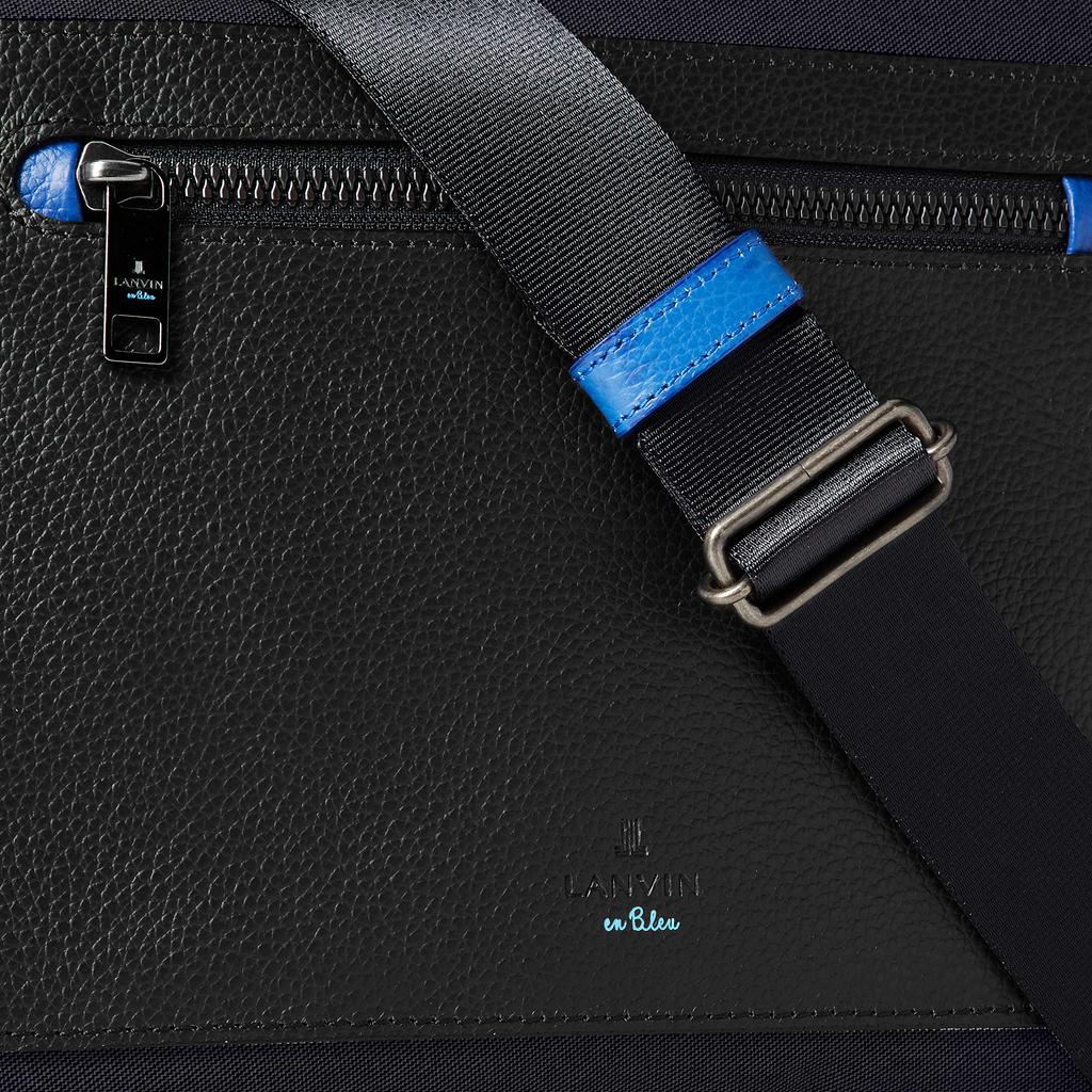 Lanvin en Bleu Lana Shoulder Bag A4 Compact