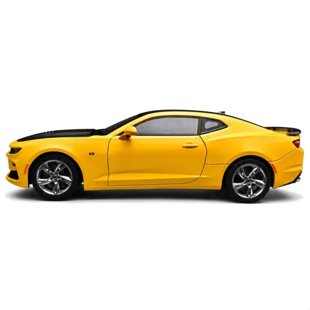 Heimanba Chevrolet Camaro 2023 Литая модель автомобиля H1222 1/18 / (Желтый YW)