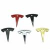 Car Sticker Tesla 5.5x5.5cm Metal Car Steering Wheel Cover Sticker for Tesla Model 3 S X Y Auto Interior Refitting Emblem Modifi