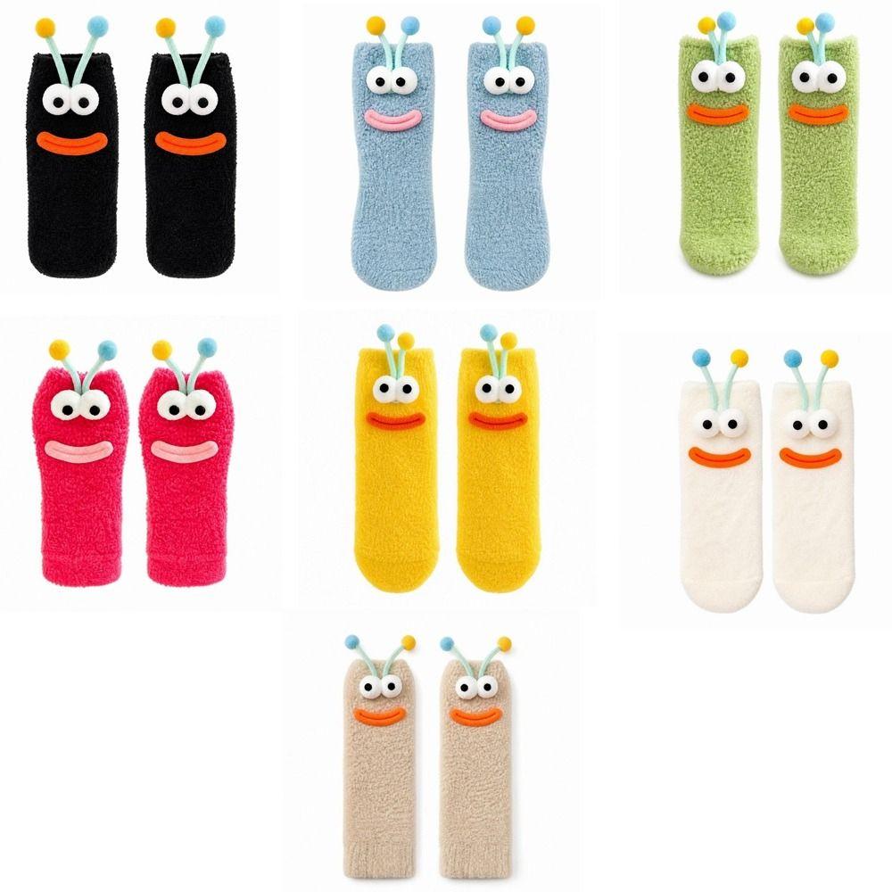 Warm Floor Fuzzy Socks Velvet Plush Socks Creative Funny Socks Couple
