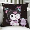 KKUROMI Fashion cushion cover Birthday Anniversary Gifts Double Sided Printed Zipper Cushion Cover Soft Skin Bedding