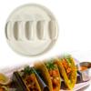 4 Slot Taco Stand for Soft And Hard Tacos, Ideal Quick Meals In Restaurants Dorms