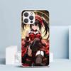Date A Live Токисаки Куруми Мягкий чехол для iPhone 16 17 Air 15 14 Pro Max 16E Чехол для телефона 13 Mini 12 11 7 SE 8 Печатный рисунок Подходящий