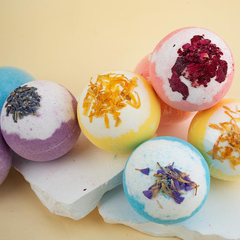 100 г. Натуральный цветочный шарик соли для ванны, пузырьковые бомбочки, СПА-средство для тела, очищающее средство для ванны, уход за кожей тела, пенные щетки для ванны
