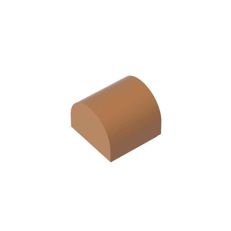 50 шт. 49307 Изогнутый 1x1x2/3 Гладкий скат Игрушка Для Технических Строительных Блоков Подарок Совместимая Сборка DIY MOC Дети