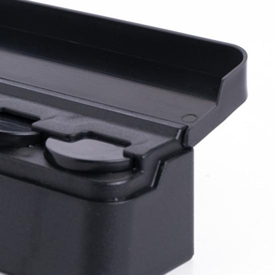 Автомобильный ящик для монет, удобный автомобильный держатель для мелочи, органайзер, компактный прочный контейнер для хранения монет для авто дома