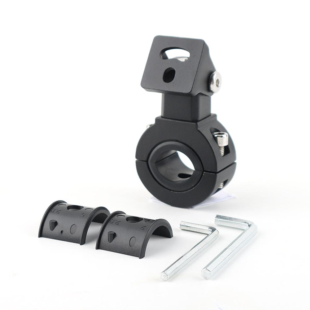 Универсальный кронштейн для светодиодного фонаря мотоцикла, модифицированный зажим для бампера, комплект для крепления светодиодного фонаря для деталей рабочего освещения, внутренний диаметр 18-32 мм