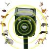 Waterproof Outdoor Owl Shape Solar Ultrasonic Dispeller for Bird Hare Fox Cat Dog