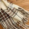 New Winter Korean Fashion All Match Scarf High End Atmosphere Scarf Thickened Plaid Tassel Warm British Scarf