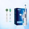 Электрическая зубная щетка Oral B Pro Ultra Ultra 4 Датчик давления 48 800 ходов/мин Таймер на 2 минуты Напоминание на 30 с 4 режима 3 насадки щетки