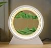 Песочный пейзаж Кинетическое песочное искусство Картина из песка Песочные часы Настольная лампа Динамичные песочные часы Движущаяся песочная живопись Текучий песок Домашний декор