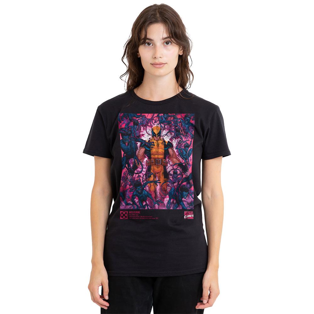 Marvel Unisex Adult X-Men Wolverine Nightcrawler T-Shirt